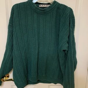 Vintage, teal/green sweater
